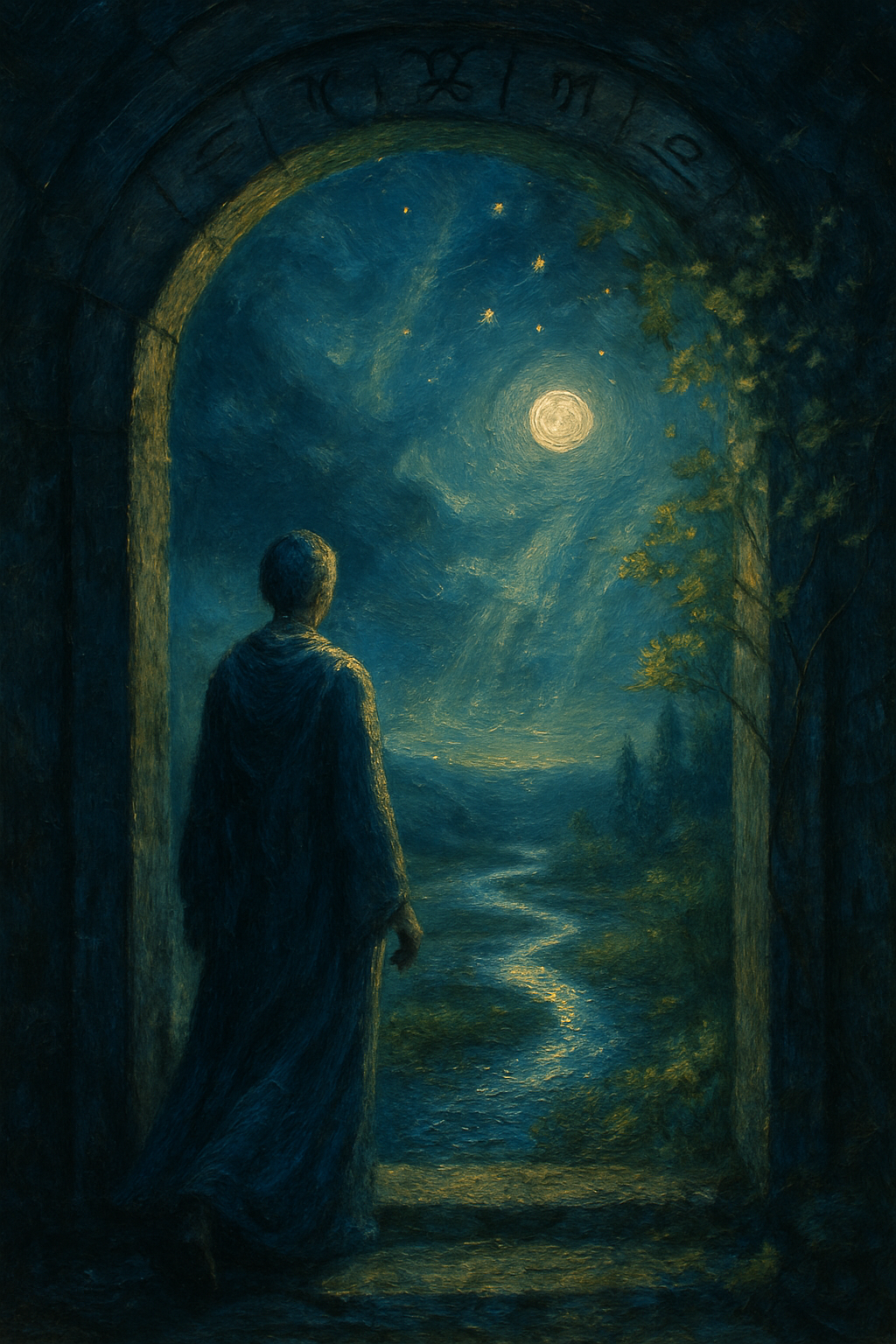 El signo ascendente como la puerta entre el mundo interior y el exterior.