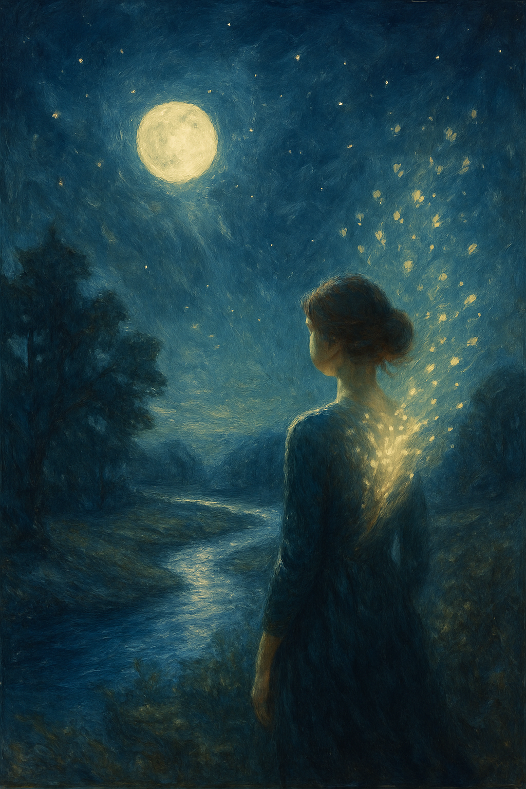 Ilustración de los nombres tradicionales de la luna llena de cada mes.