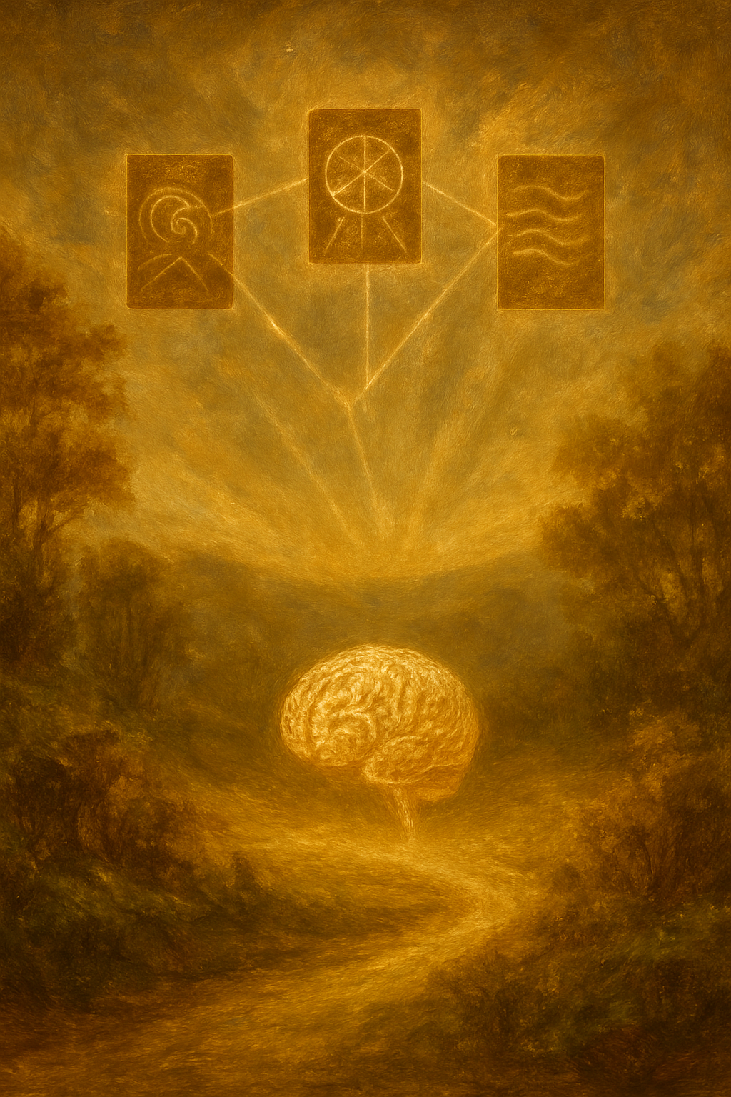 La interpretación de las cartas del tarot como una conexión de símbolos y significados.