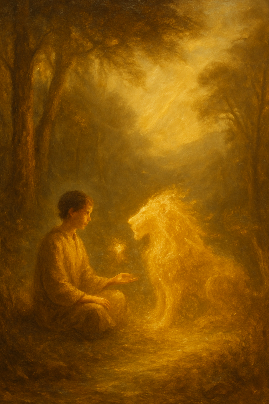 Visualización para meditar con el arquetipo de La Fuerza, encontrando al león interior.